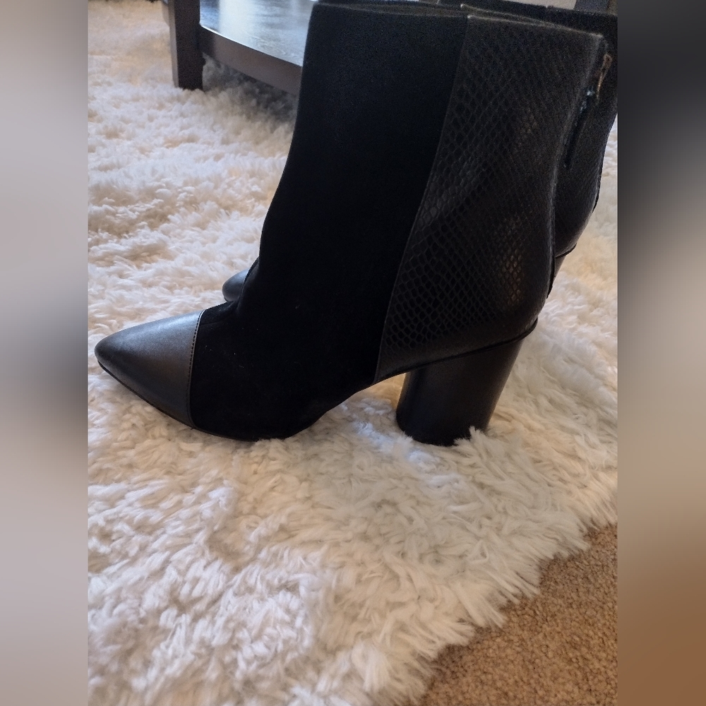 Nine West black fall or winter boots